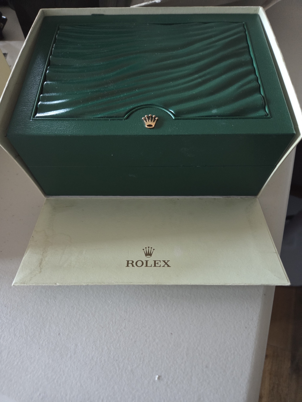 Rolex Green Watch Presentation Box - Luxury Men’s Accessory - Picture 2 of 5